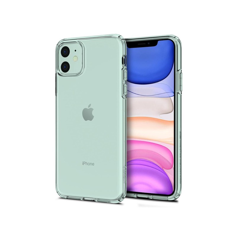 Spigen SPG Liquid Crystal til Iphone 11 - Gennemsigtig