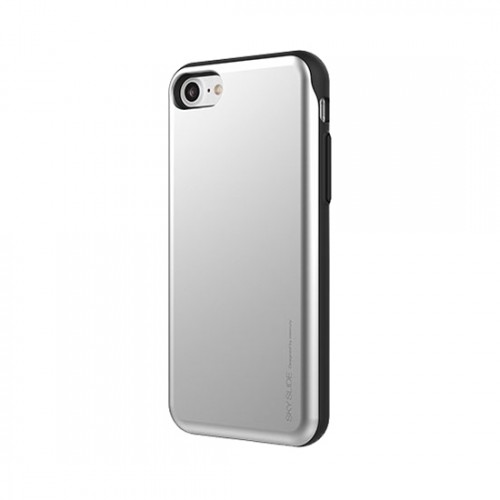 Etui Sky Slide Bumper Mercury - Samsung Galaxy S9, Sølv